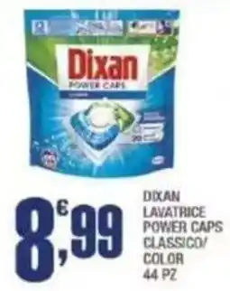 Splendidi e Splendenti Dixan lavatrice power caps classico offerta