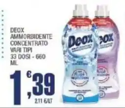 Splendidi e Splendenti Deox ammorbidente concentrato offerta