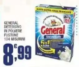 Splendidi e Splendenti General detergente in polvere offerta