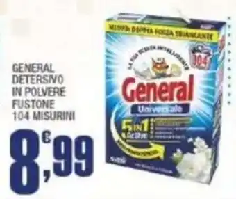 General detergente in polvere
