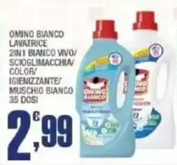 Splendidi e Splendenti Omino bianco lavatrice offerta