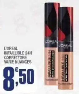Splendidi e Splendenti L'Oréal Infallible 24H Correttore offerta