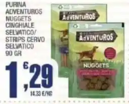 Splendidi e Splendenti Purina Adventuros Nuggets Cinghiale/Strips Cervo Selvatico offerta