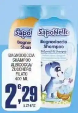 Splendidi e Splendenti SapoNello Bagnodoccia Shampoo offerta