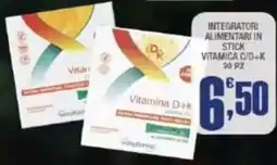 Splendidi e Splendenti Integratori alimentari in stick Vitamina C/D+K offerta