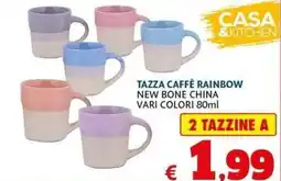 Casa & Co Tazza Caffè Rainbow offerta