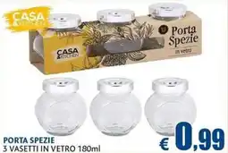 Casa & Co Porta Spezie in vetro offerta