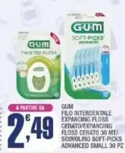 Splendidi e Splendenti Gum filo interdentale expanding floss cerato offerta