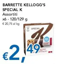 Migross Supermercati e Market Barrette Kellogg's Special K Assortiti offerta