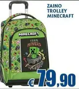 Casa & Co Zaino trolley Minecraft offerta