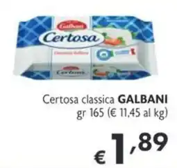 SuperW Certosa classica Galbani offerta