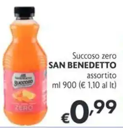 SuperW Succoso zero SAN BENEDETTO offerta