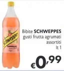 SuperW Bibite SCHWEPPES gusti frutta agrumati assortiti offerta
