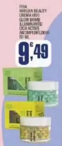 Splendidi e Splendenti Fria Korean Beauty Crema Viso Glow Bomb Illuminante Cica Active offerta
