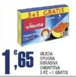 Splendidi e Splendenti Vileda spugna abrasiva ondattiva offerta