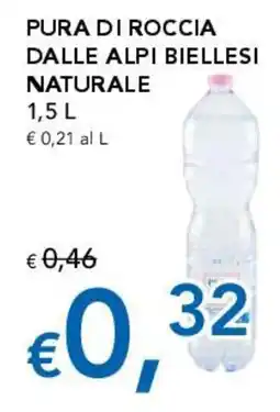 Migross Supermercati e Market Pura di roccia dalle alpi biellesi naturale offerta