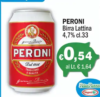 Peroni Birra Lattina
