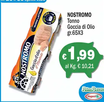 Nostromo Tonno Goccia di Olio