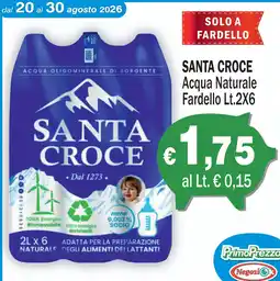Primo Prezzo Acqua Naturale Santa Croce offerta