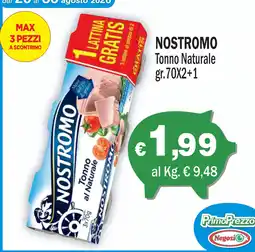 Primo Prezzo Nostromo Tonno al Naturale offerta