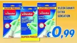 Supermercati Emark Vileda guanti extra sensation offerta