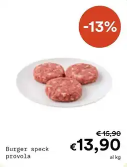 Borello Supermercati Burger speck provola offerta
