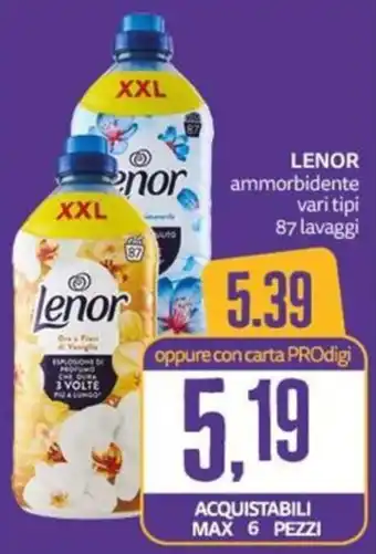 PRO7 Supermercati Lenor ammorbidente offerta