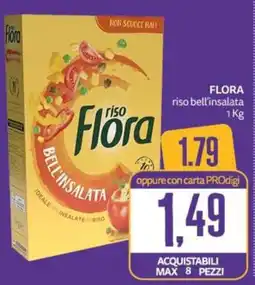 PRO7 Supermercati Riso Flora bell'insalata offerta