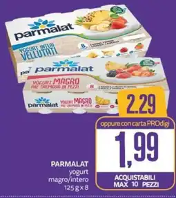 PRO7 Supermercati Parmalat yogurt magro/intero offerta