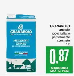 PRO7 Supermercati Granarolo latte uht parzialmente scremato offerta