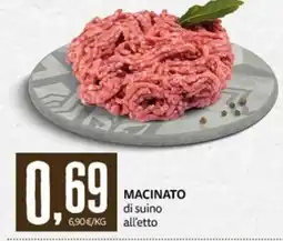 PRO7 Supermercati Macinato di suino offerta