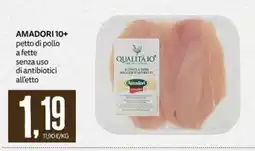 PRO7 Supermercati petto di pollo Amadori offerta