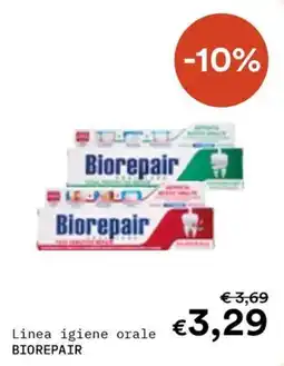 Borello Supermercati Linea igiene orale BIOREPAIR offerta