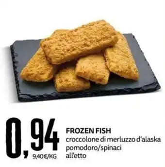 PRO7 Supermercati Frozen Fish croccolone di merluzzo d'alaska offerta