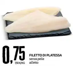 PRO7 Supermercati Filetto di platessa senza pelle offerta