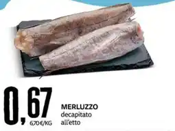 PRO7 Supermercati Merluzzo decapitato offerta