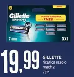 PRO7 Supermercati Gillette ricarica rasoio mach3 offerta