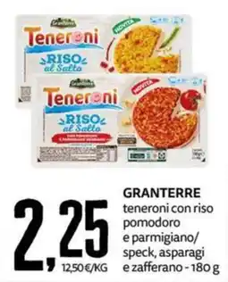 PRO7 Supermercati Teneroni con riso pomodoro e parmesano/speck, asparagi e zafferano offerta