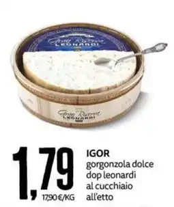 PRO7 Supermercati igor gorgonzola dolce dop leonardi offerta