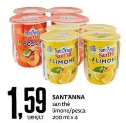 PRO7 Supermercati Sant'Anna san thè limone offerta