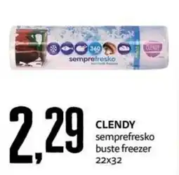 PRO7 Supermercati Clendy buste freezer offerta
