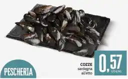 PRO7 Supermercati Cozze sardegna offerta