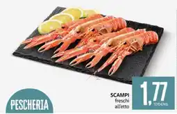 PRO7 Supermercati Scampi freschi offerta