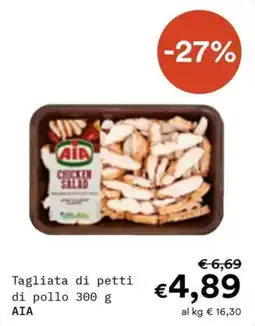 Borello Supermercati Tagliata di petti di pollo AIA offerta