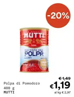 Borello Supermercati Polpa di Pomodoro MUTTI offerta
