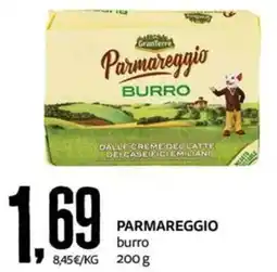PRO7 Supermercati Parmareggio burro offerta