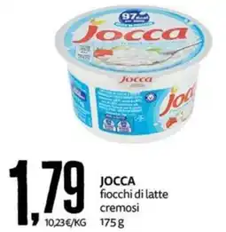 PRO7 Supermercati Jocca fiocchi di latte cremosi offerta