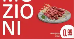 PRO7 Supermercati Arrosticini di suino offerta