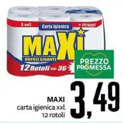 PRO7 Supermercati Maxi carta igienica xxl offerta