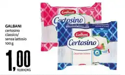 PRO7 Supermercati Galbani certosino classico senza lattosio offerta